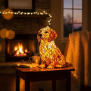 Luminária Golden Spirit™ | Luz Decorativa Premium