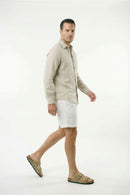 Sandália Masculina Santorini Camurça