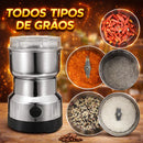 InoxGrinder - Moedor Multifuncional Elétrico de Grãos e Especiarias - Entrega Grátis